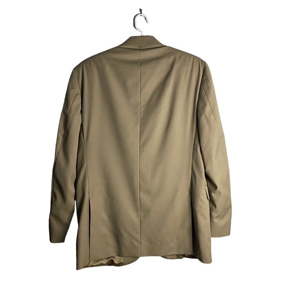 Tommy Hilfiger Men's Tan Notch Lapel Single Breasted Blazer - Picture 9 of 11